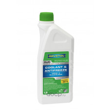 Антифриз готовый к прим. зеленый RAVENOL HJC Hybrid Japanese Coolant Premix -40°C (1,5 л)