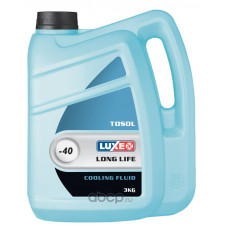 Тосол LONG LIFE COOLING FLUID синий 3л.