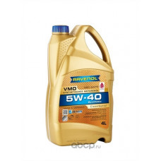 Моторное масло RAVENOL VMO SAE 5W-40 (4л ...