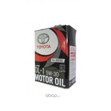 Моторное масло Toyota For Diesel DL-1 5w30 синтетическое 4л жесть